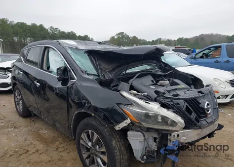2018 Nissan Murano Sv z USA, uszkodzony, nr VIN 5N1AZ2MG5JN121412